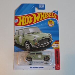 Hot Wheels Austin Mini Cooper S Die-Cast Car Then And Now